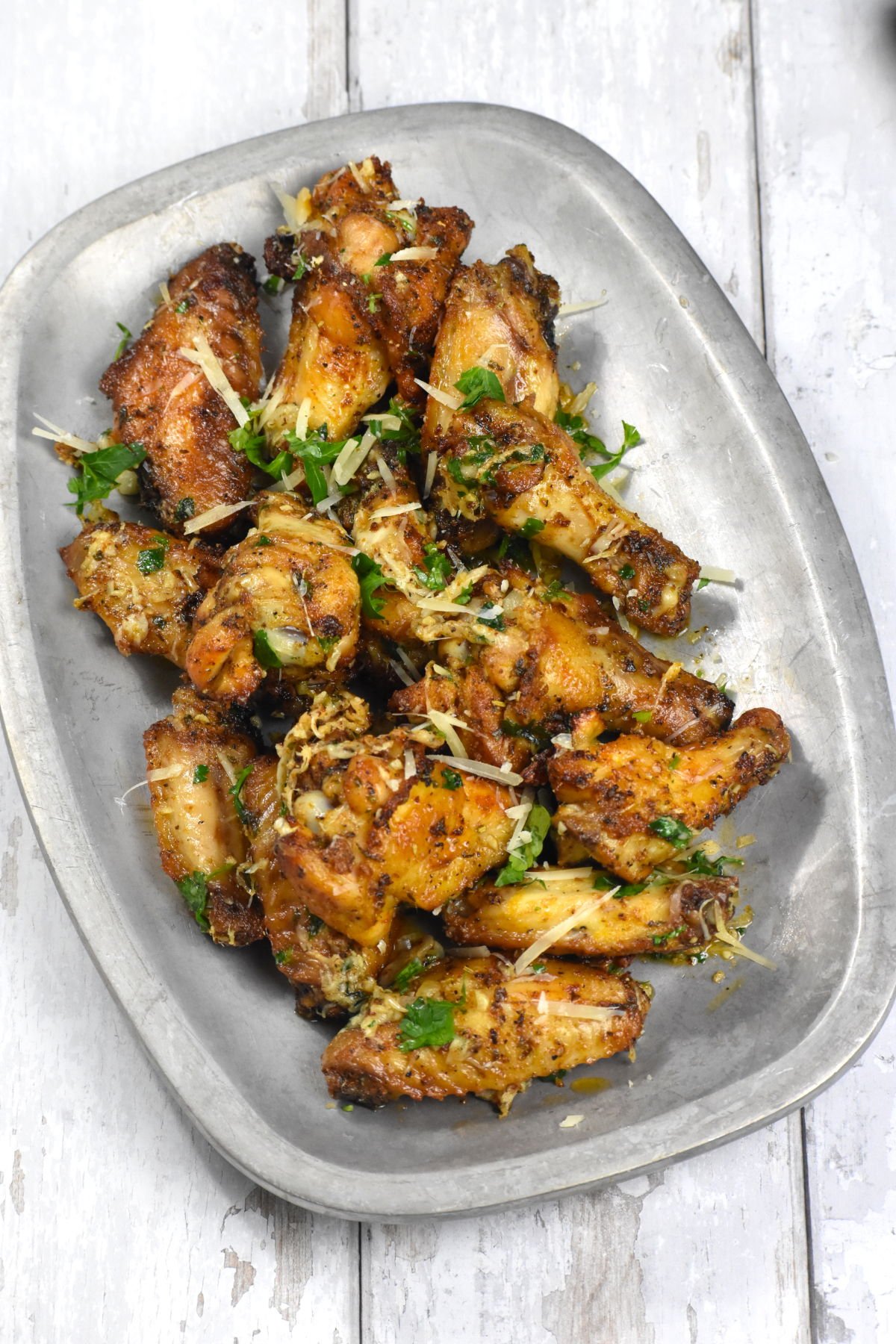 Garlic Parmesan Wings GypsyPlate