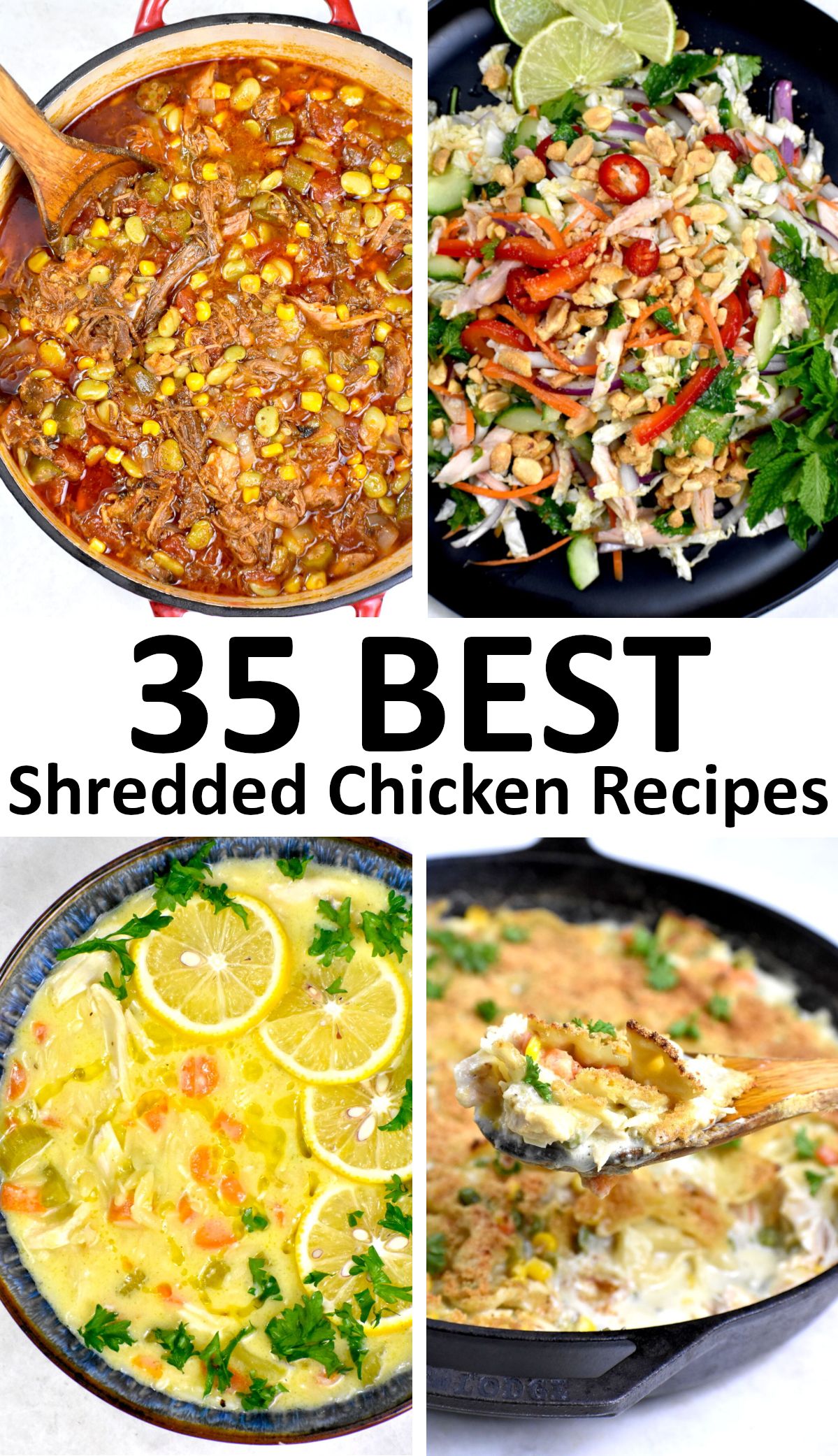 The 35 BEST Shredded Chicken Recipes GypsyPlate