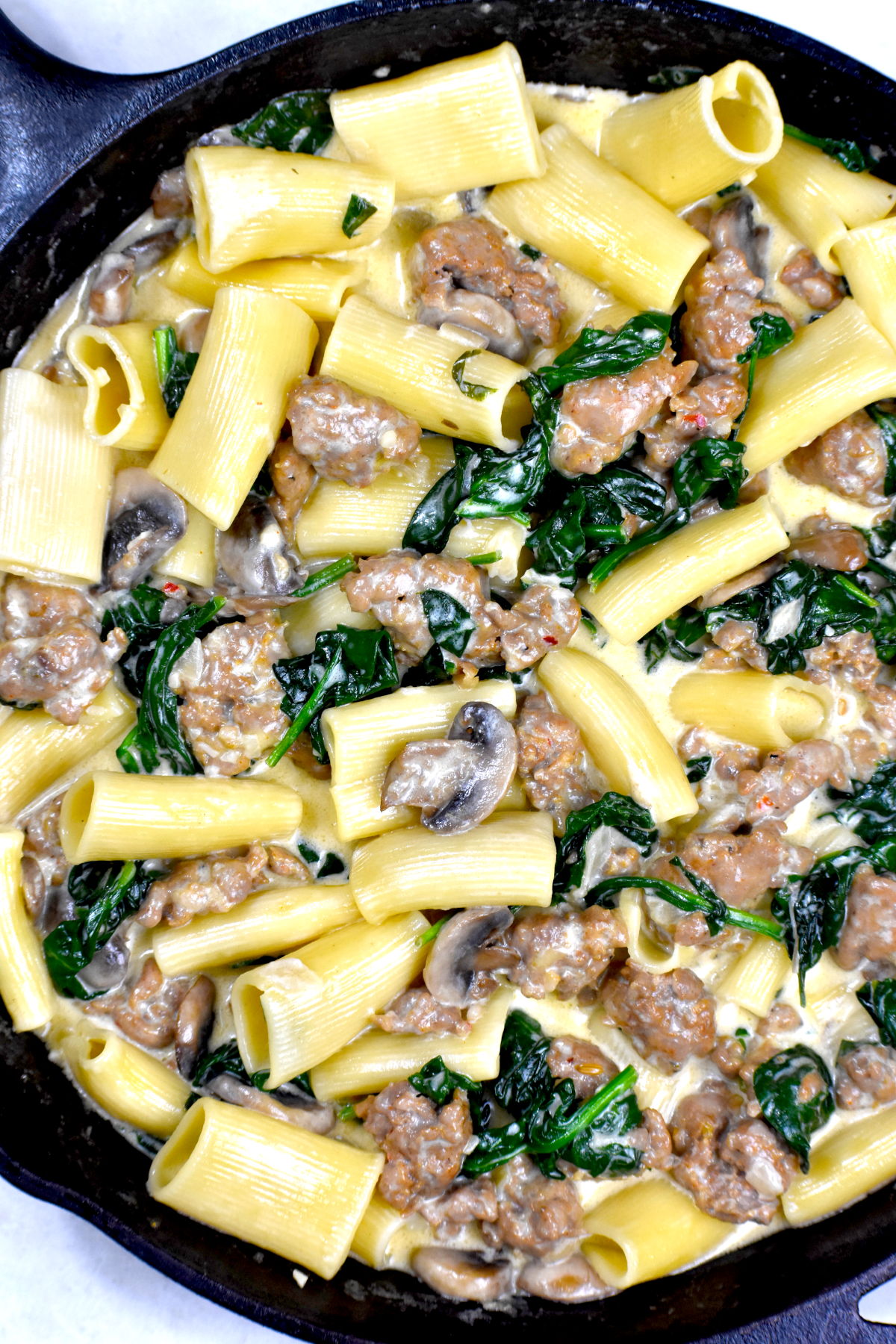 Creamy Sausage Pasta GypsyPlate