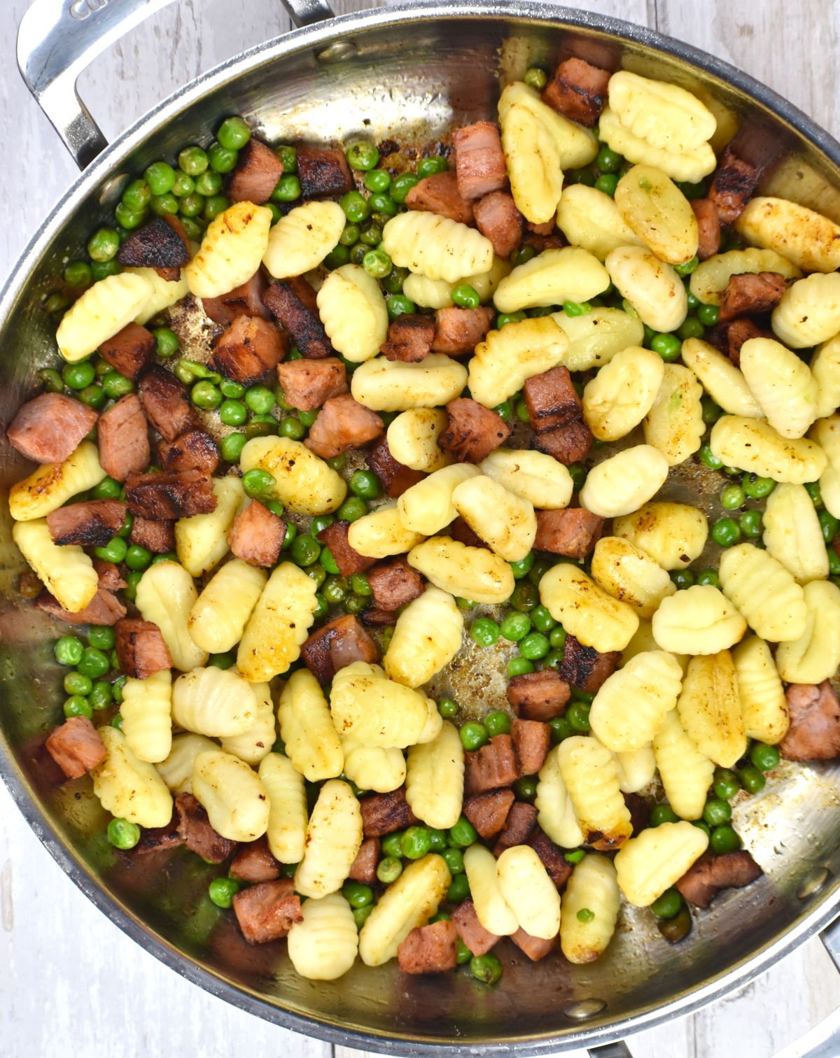 Ham and Cheese Gnocchi Skillet GypsyPlate