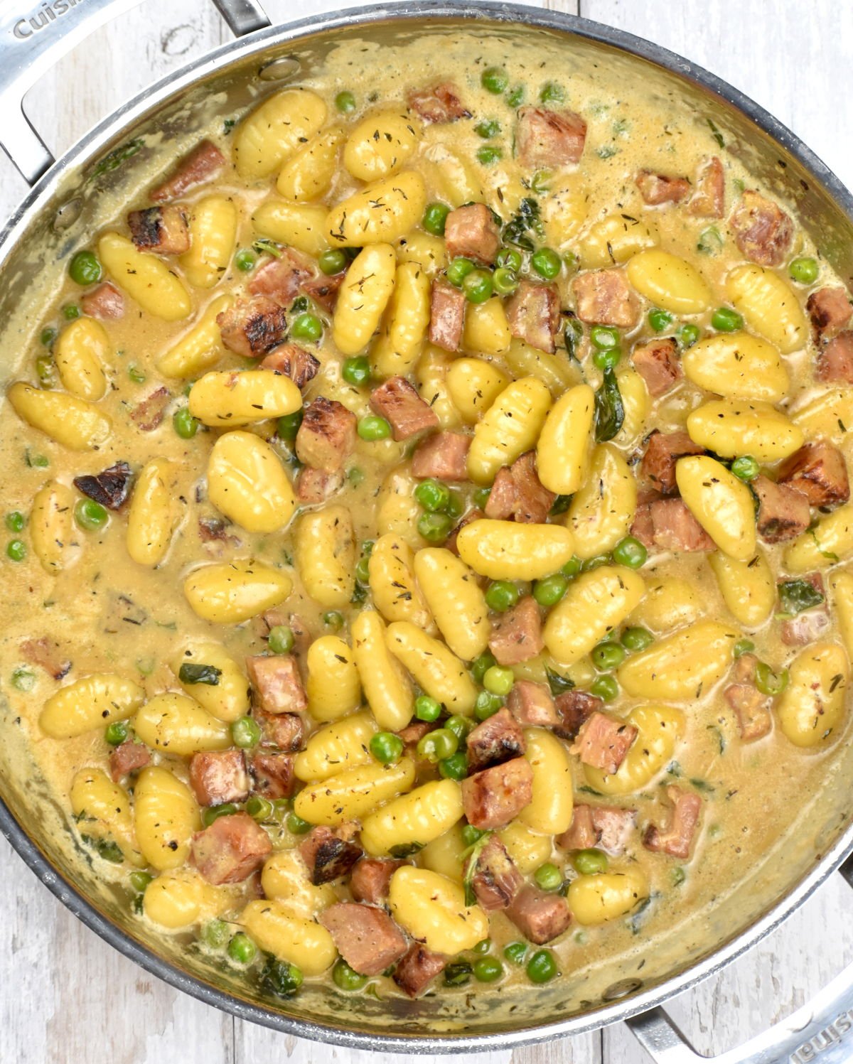 Ham and Cheese Gnocchi Skillet GypsyPlate