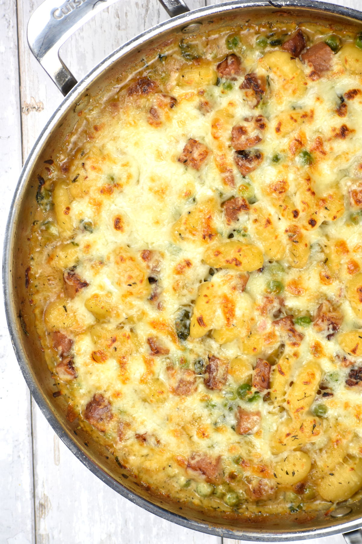 Ham and Cheese Gnocchi Skillet GypsyPlate