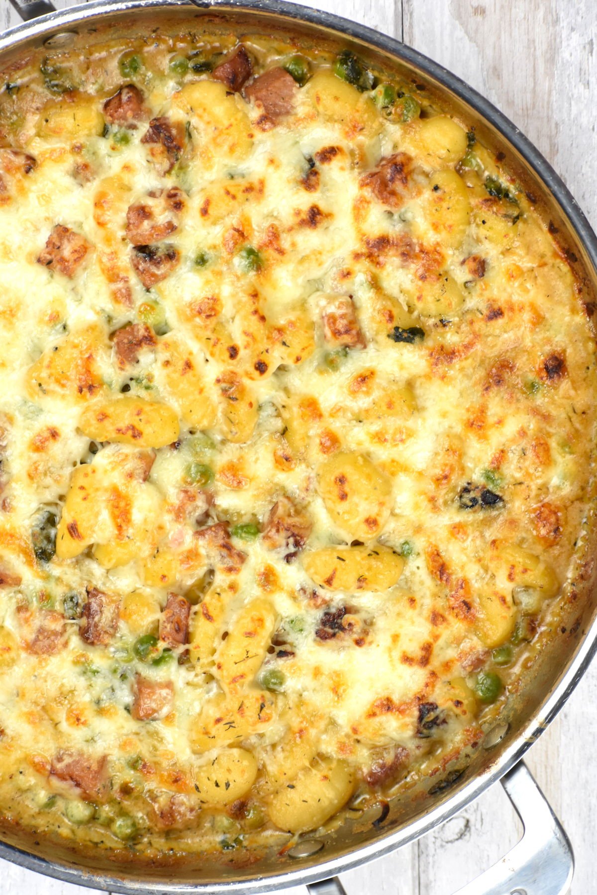 Ham and Cheese Gnocchi Skillet GypsyPlate