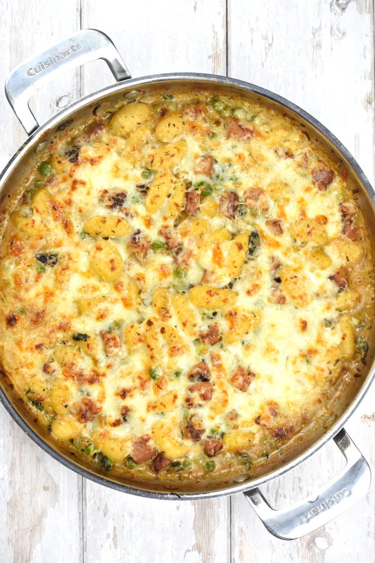 Ham and Cheese Gnocchi Skillet GypsyPlate