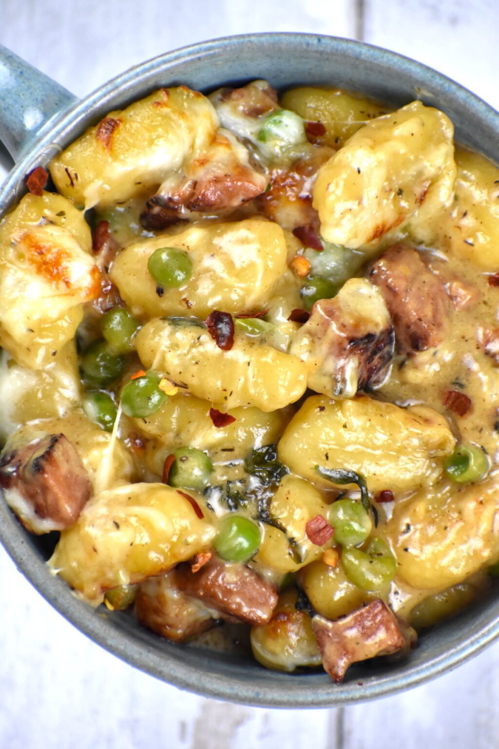 Ham and Cheese Gnocchi Skillet GypsyPlate