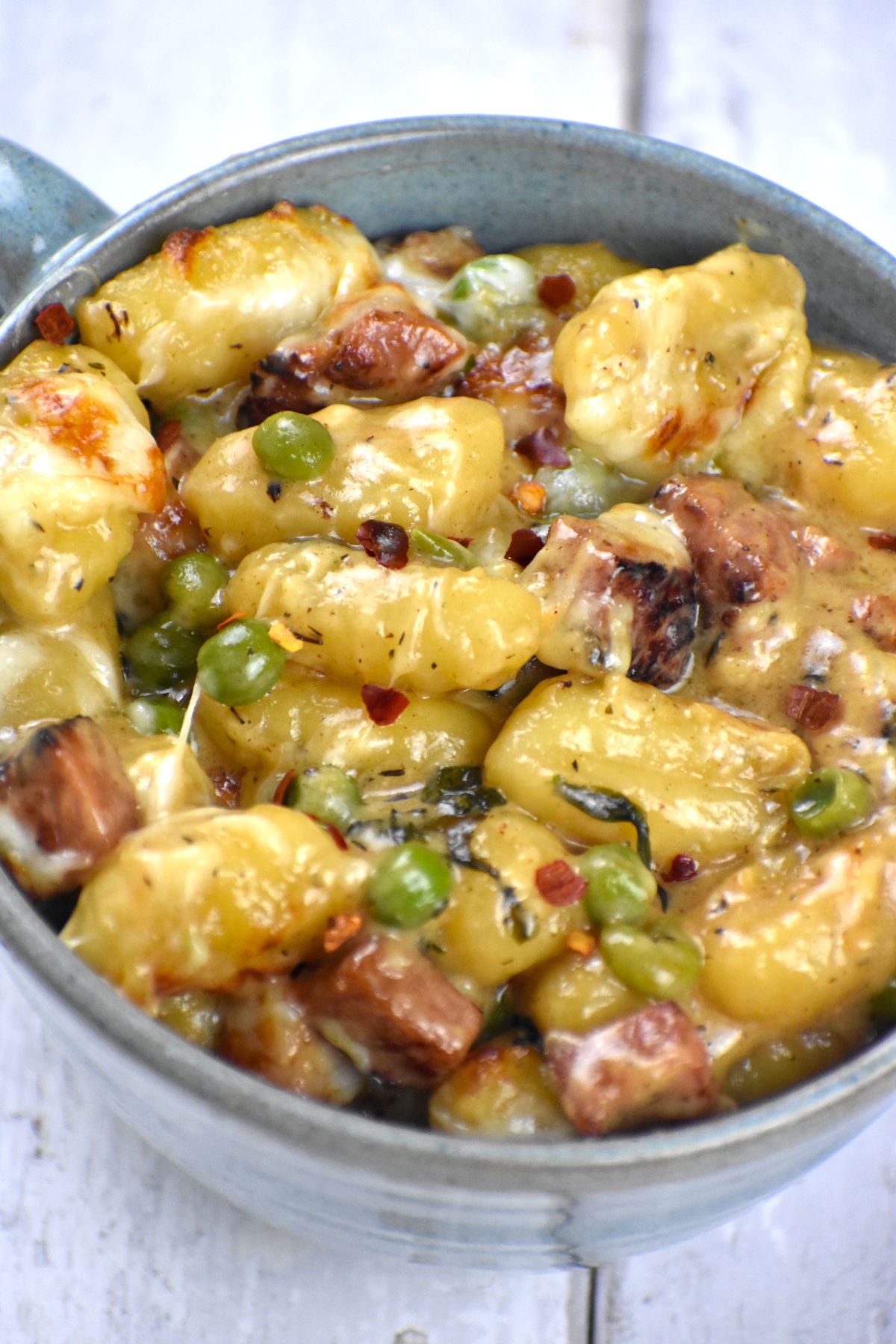 Ham and Cheese Gnocchi Skillet GypsyPlate