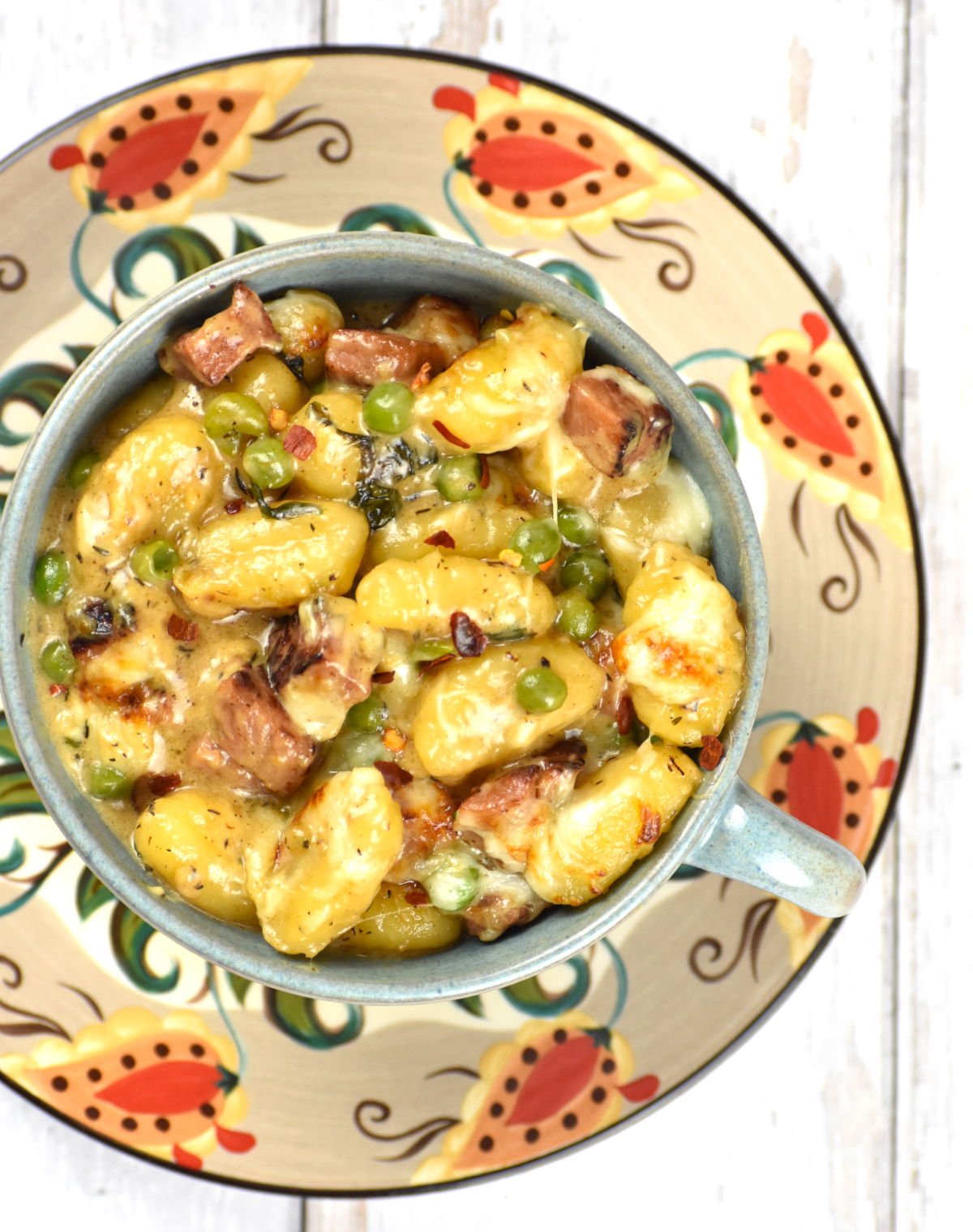 Ham and Cheese Gnocchi Skillet GypsyPlate