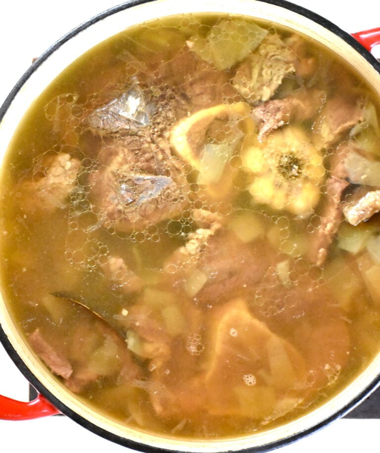 Caldo de Res (Mexican Beef & Vegetable Soup) GypsyPlate