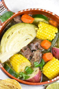 Caldo de Res (Mexican Beef & Vegetable Soup) - GypsyPlate