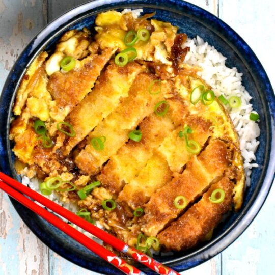 Katsudon (Pork Cutlet Rice Bowl) GypsyPlate