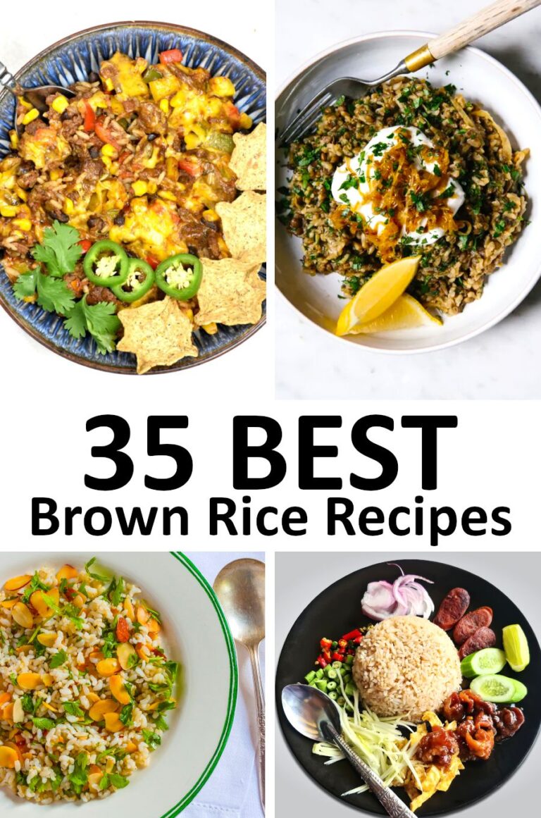 35+ BEST Brown Rice Recipes (Sides and Mains)