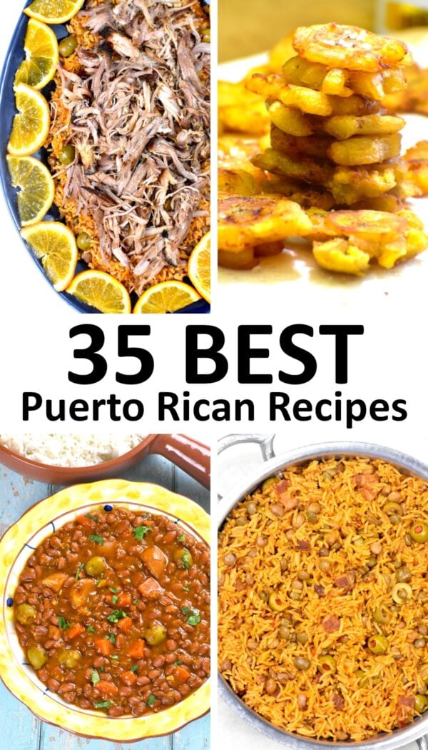 Las 35 MEJORES Recetas Puertorriqueñas - Cocina Latinoamericana En 