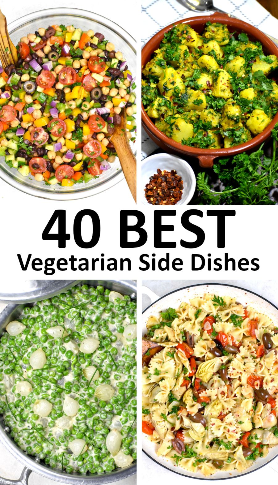 The 40 BEST Vegetarian Side Dishes - GypsyPlate