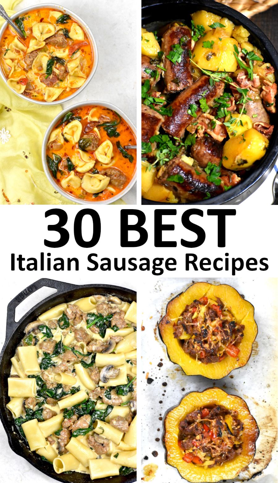 The 30 BEST Italian Sausage Recipes GypsyPlate