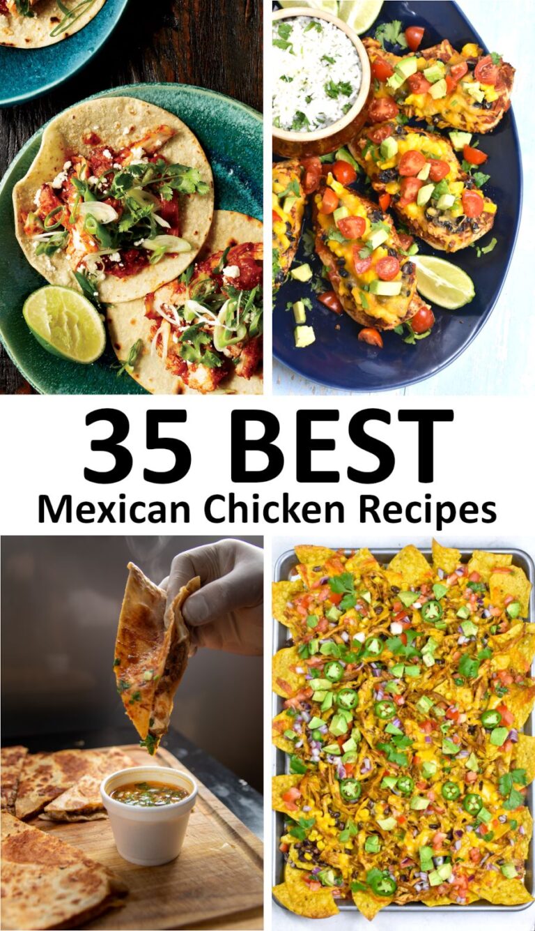 35 BEST Mexican Chicken Recipes