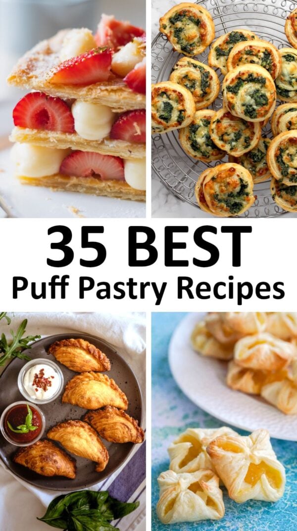 Puff pastry  4 quick and easy APERITIF ideas - easy recipes - best  delicious recipes 