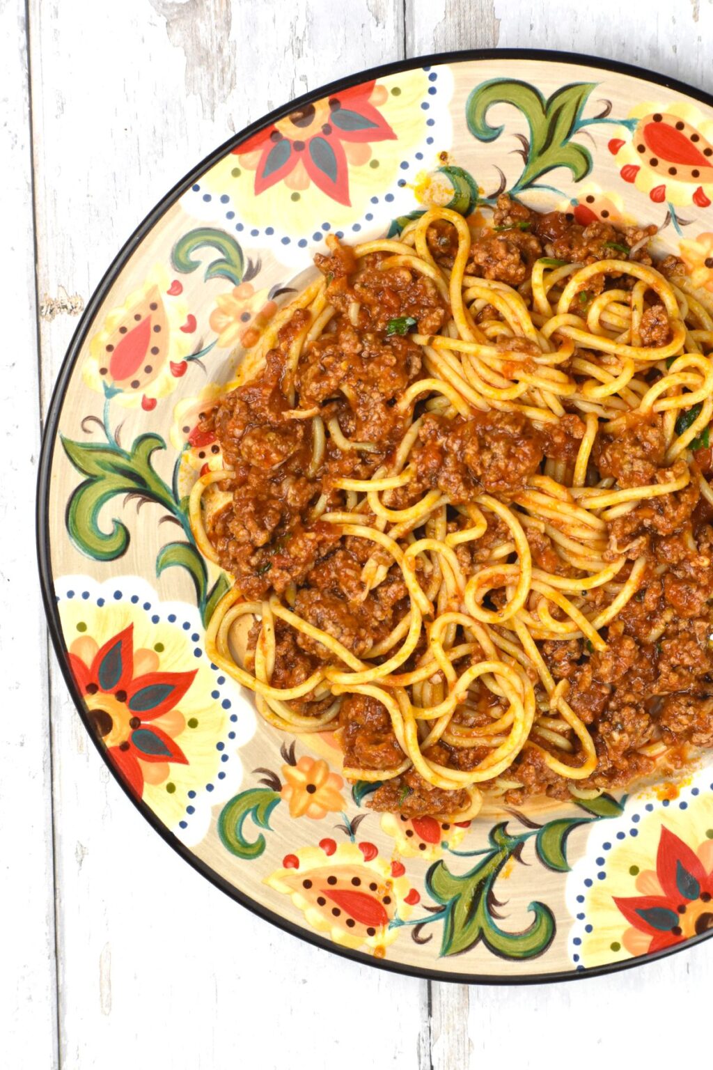 Spaghetti with Meat Sauce GypsyPlate