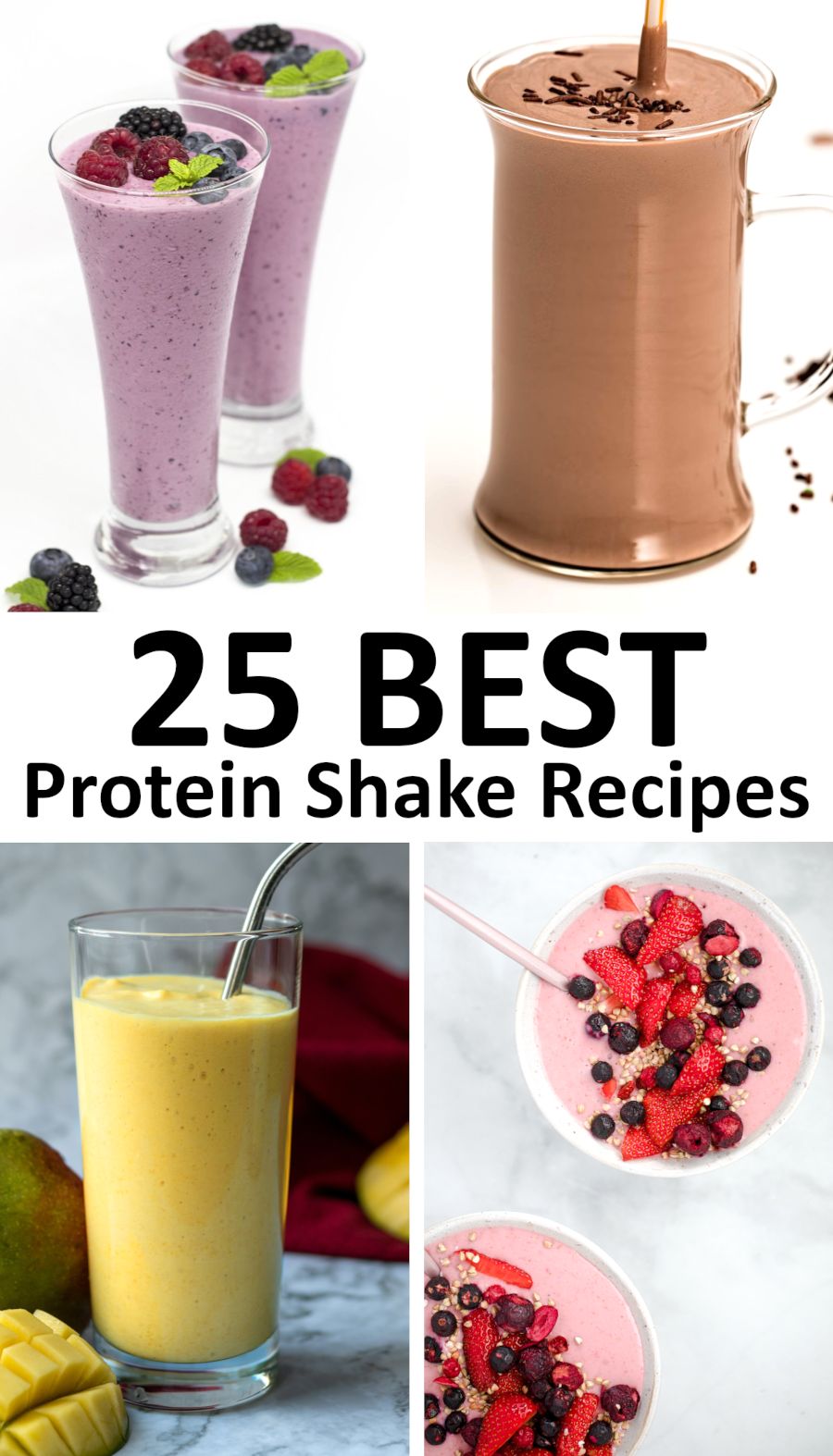 The 25 BEST Protein Shake Recipes - GypsyPlate