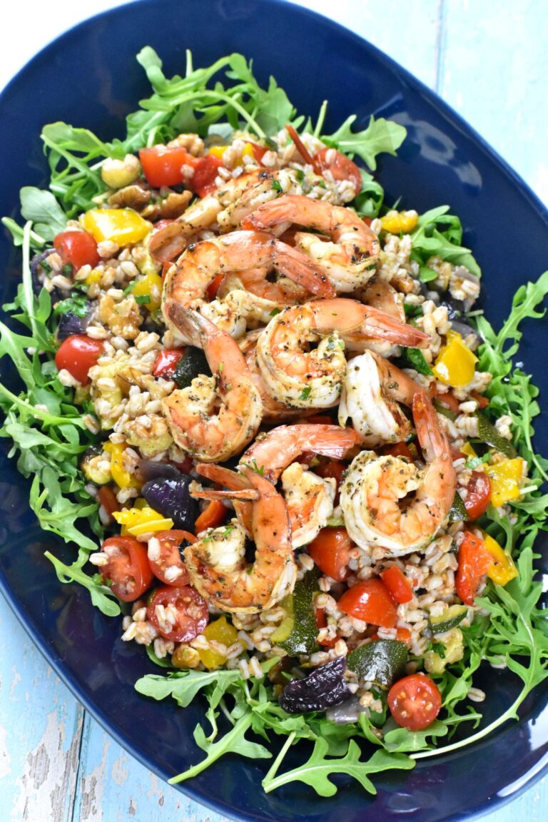 Farro Salad with Roasted Vegetables GypsyPlate