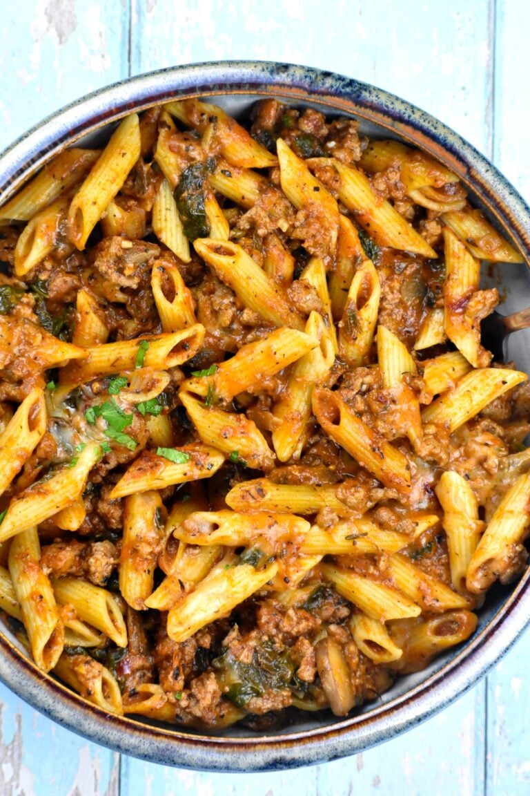 Ground Turkey Pasta Bake GypsyPlate