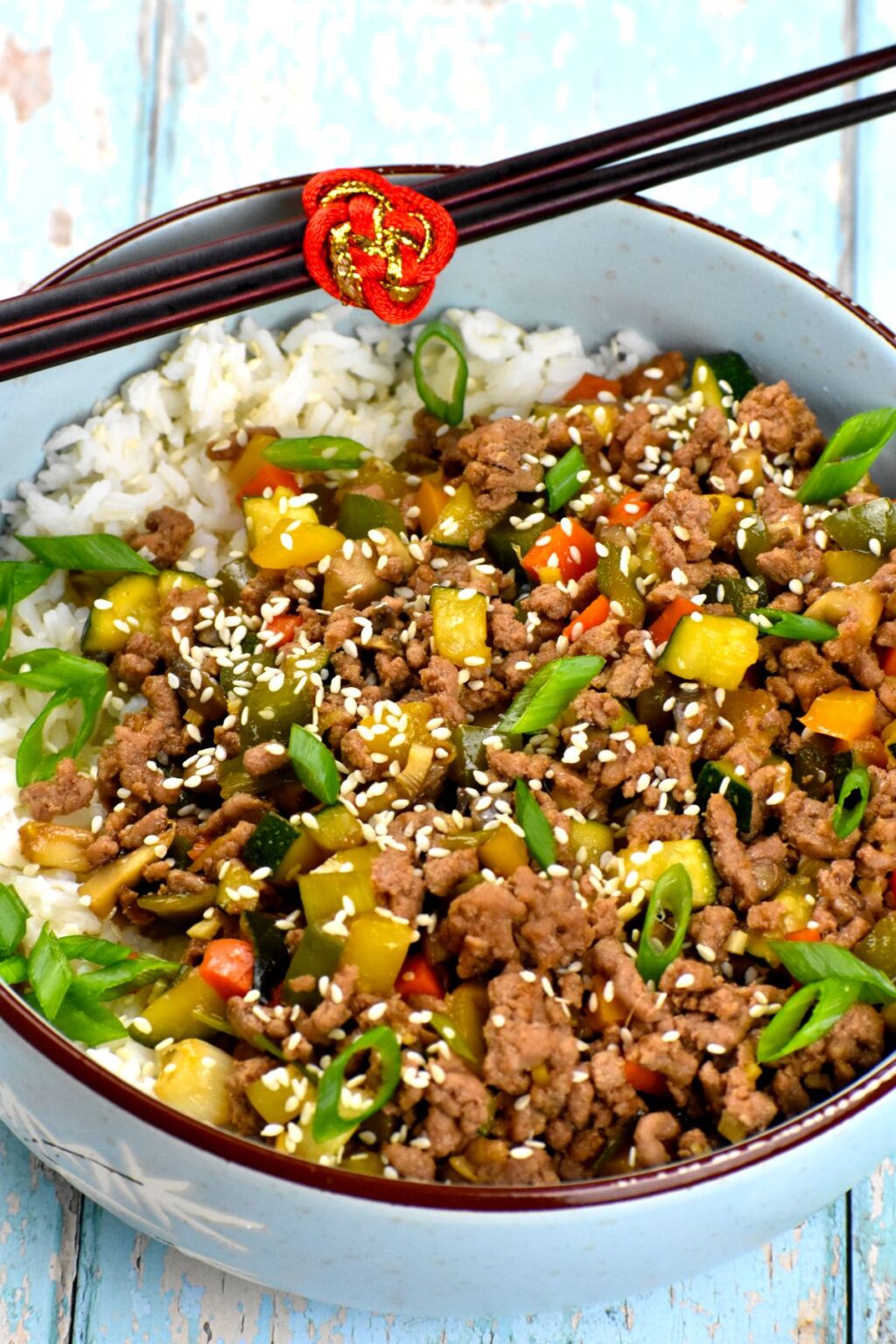 Ground Turkey Stir Fry (Healthy 25 Minute Recipe!)