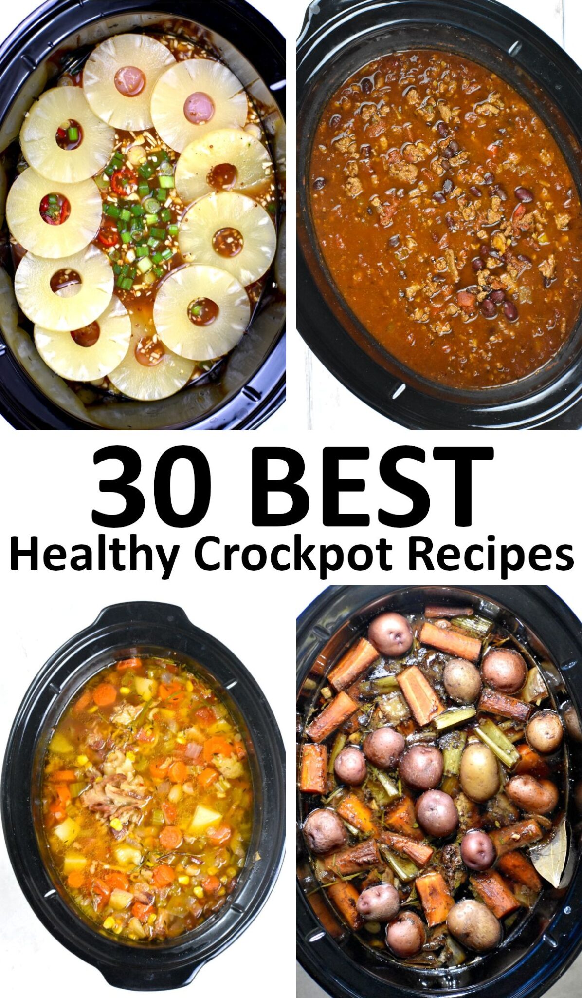 The 30 BEST Healthy Crockpot Recipes GypsyPlate
