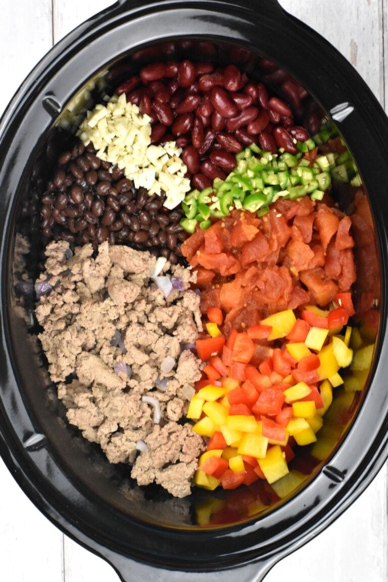 Ground Turkey Chili (Slow Cooker or Stove Top) GypsyPlate