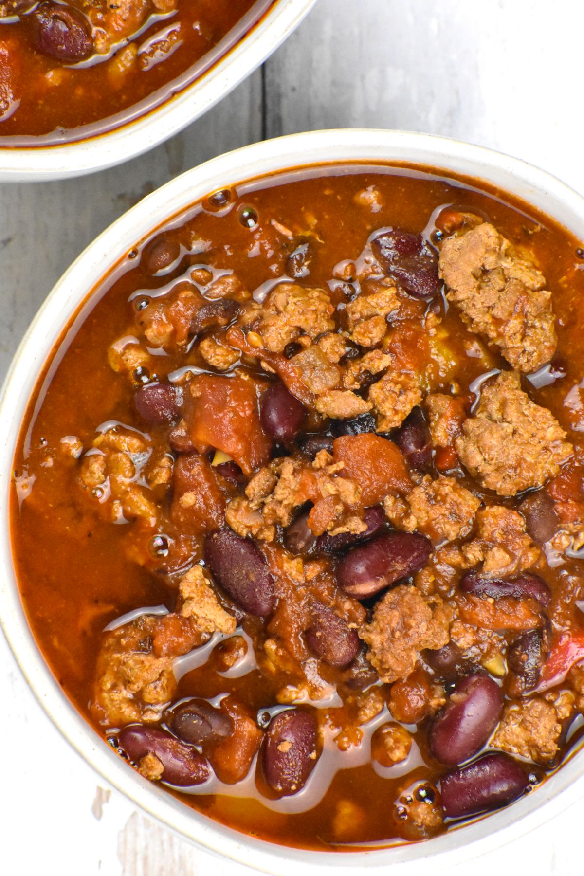 Ground Turkey Chili (Slow Cooker or Stove Top) - GypsyPlate