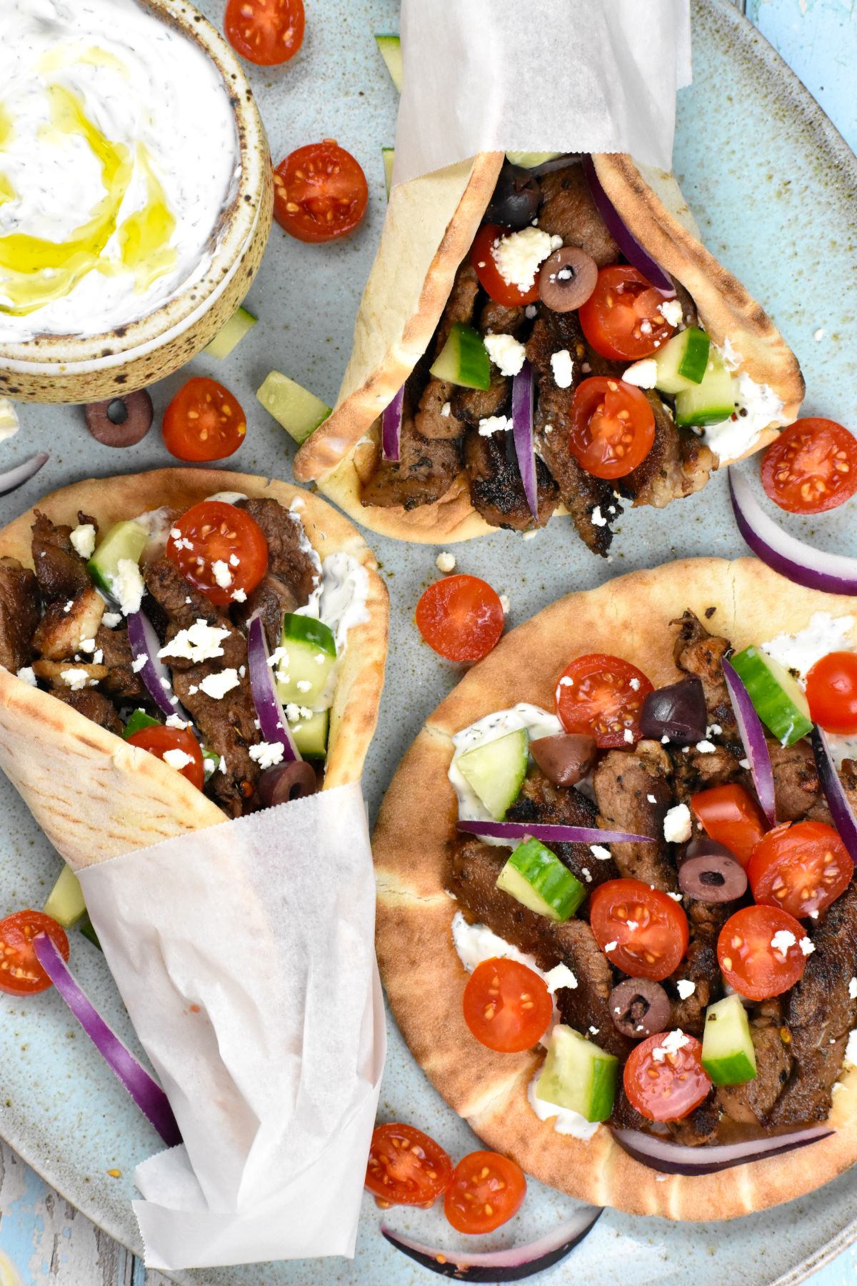 Greek Steak Gyros GypsyPlate