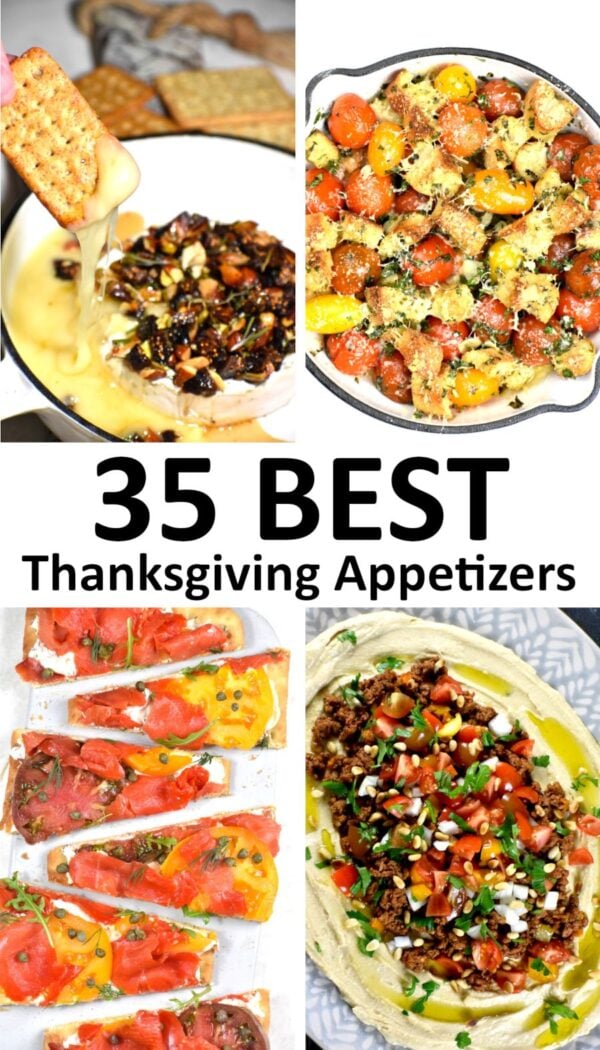 The 35 BEST Thanksgiving Appetizers - GypsyPlate