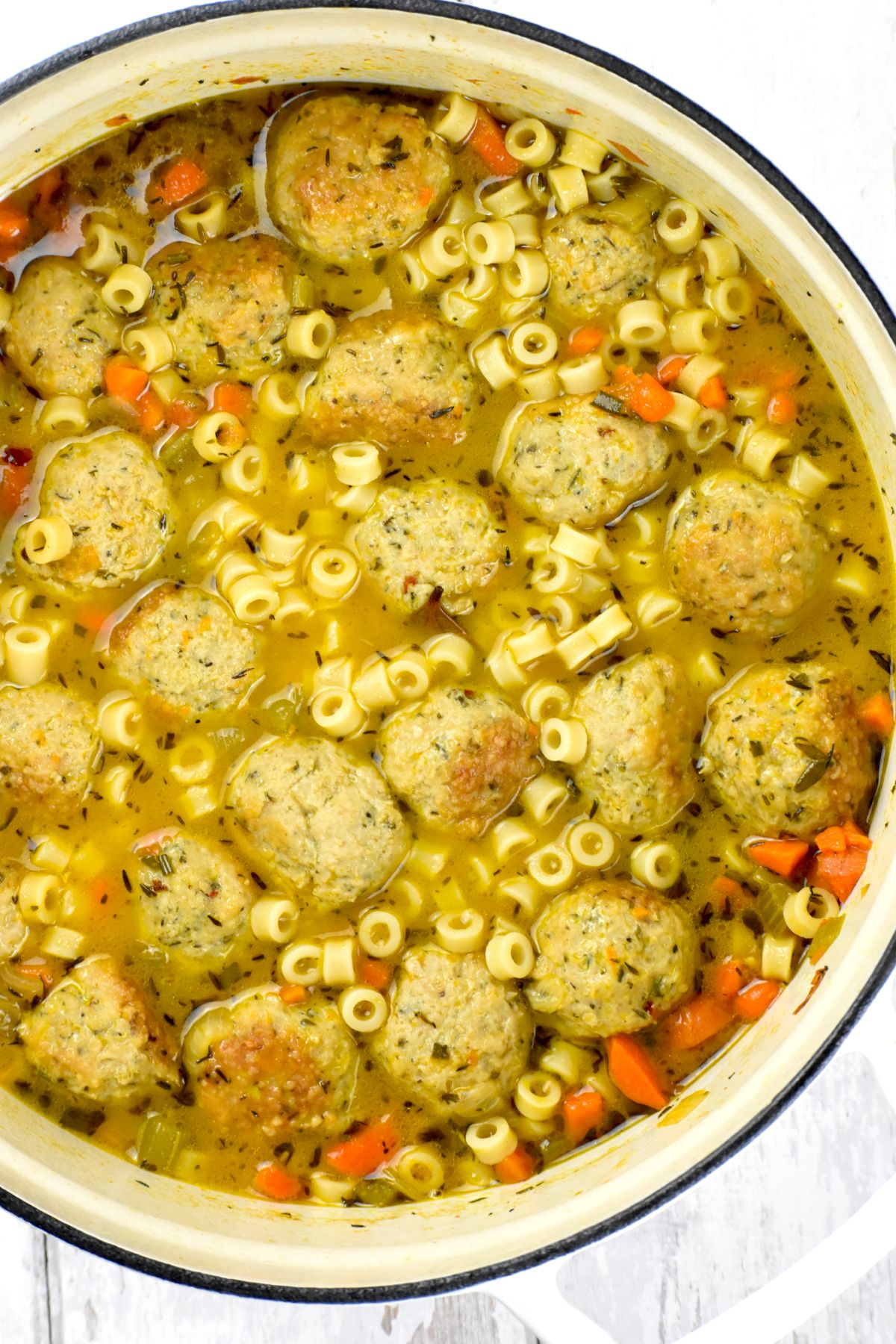Chicken Meatball Noodle Soup GypsyPlate