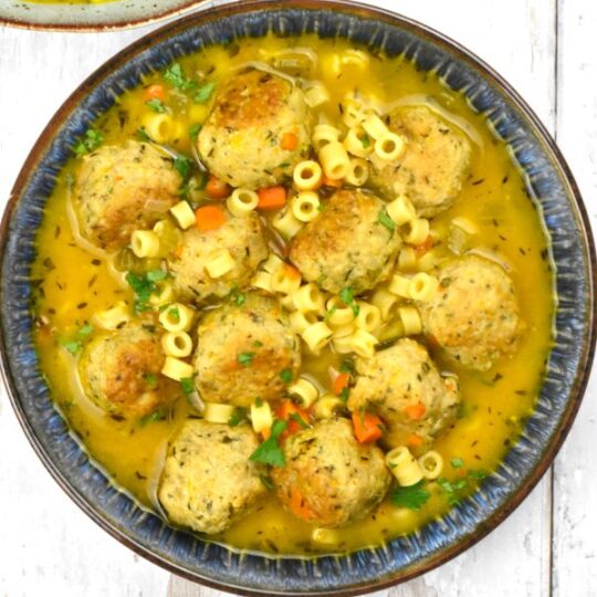 Chicken Meatball Noodle Soup GypsyPlate