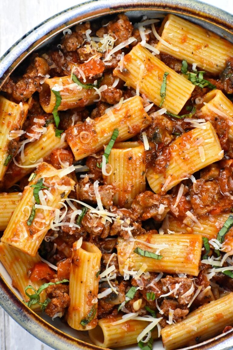 Spicy Sausage Pasta GypsyPlate