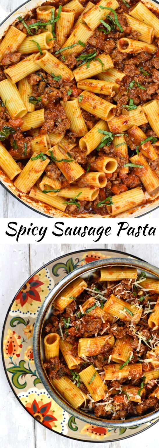 Spicy Sausage Pasta GypsyPlate