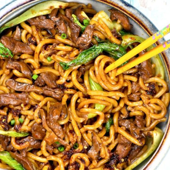 Shanghai Fried Noodles GypsyPlate