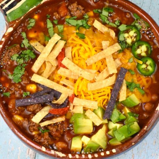 Taco Soup Recipe - GypsyPlate