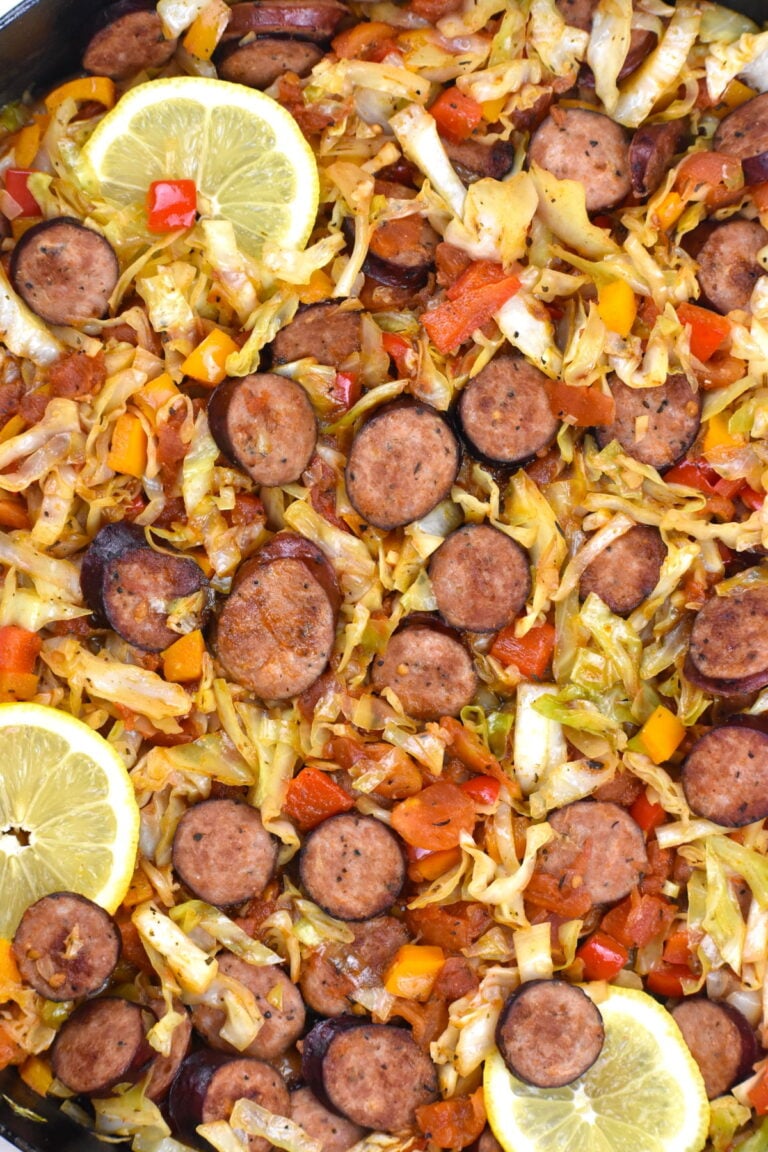 Cabbage and Sausage Skillet GypsyPlate