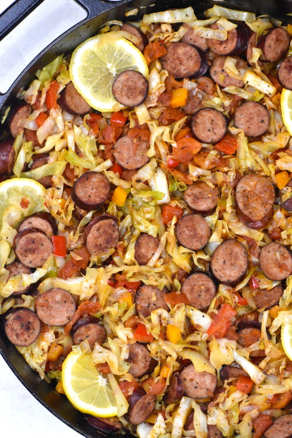 Cabbage and Sausage Skillet GypsyPlate
