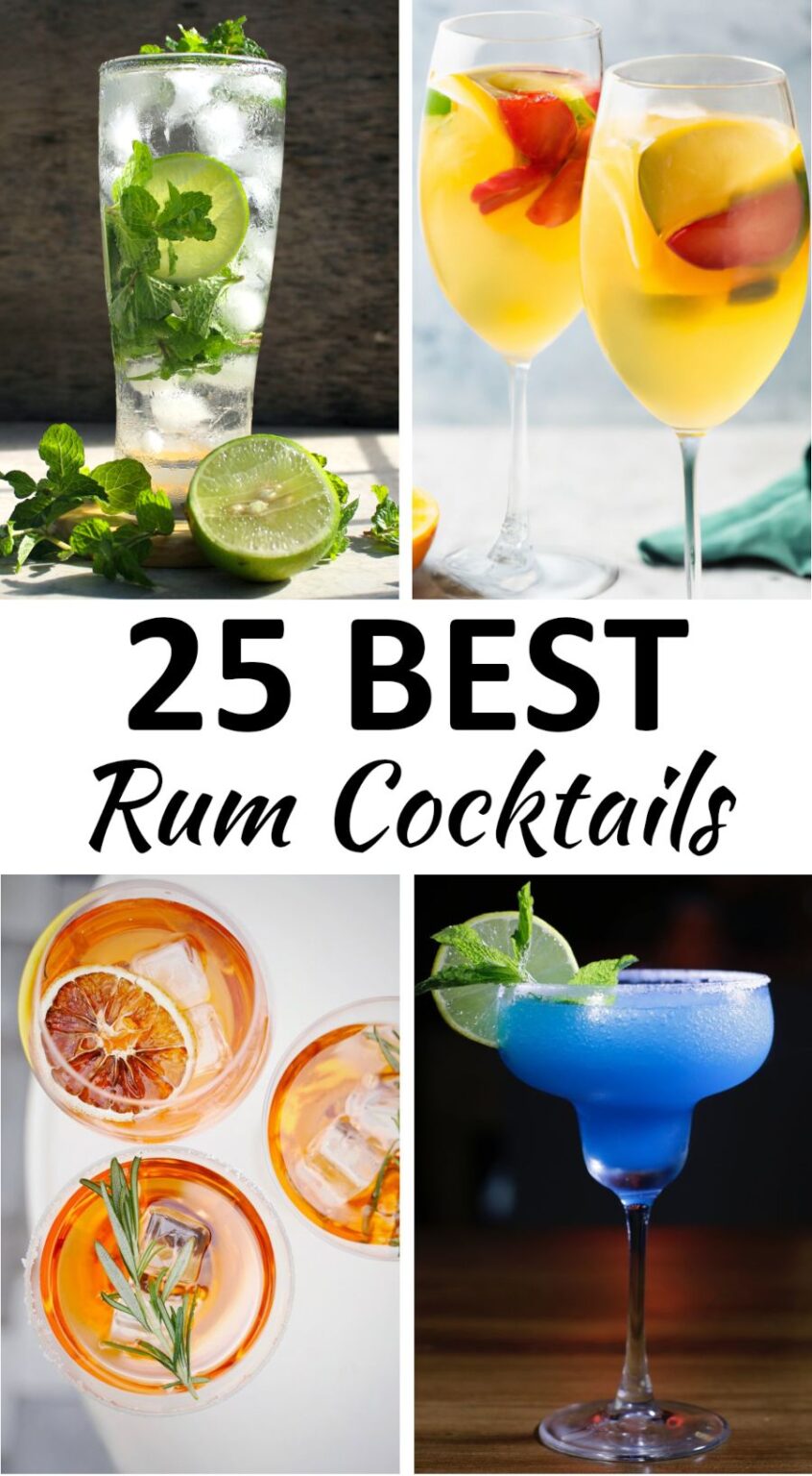 The 25 BEST Rum Cocktails (Rum Drinks) GypsyPlate