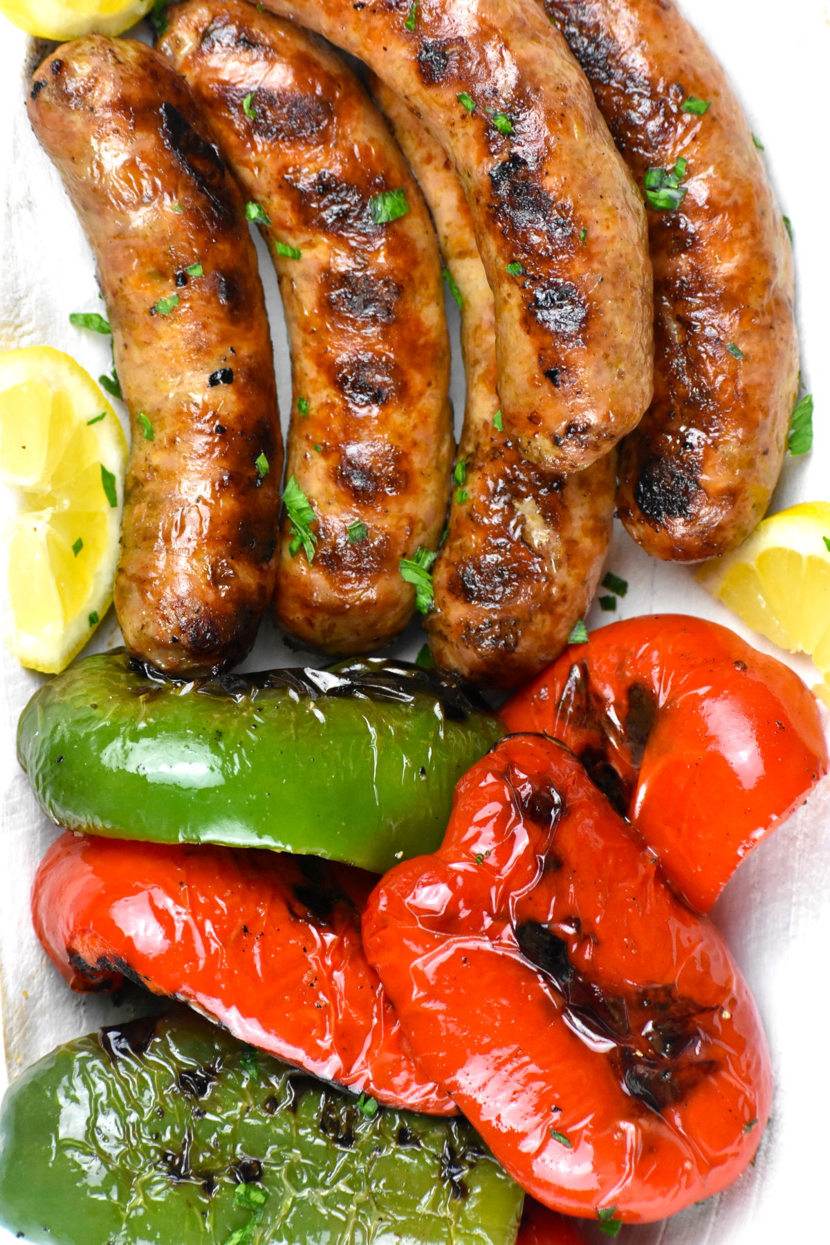 Grilled Italian Sausage and Peppers GypsyPlate