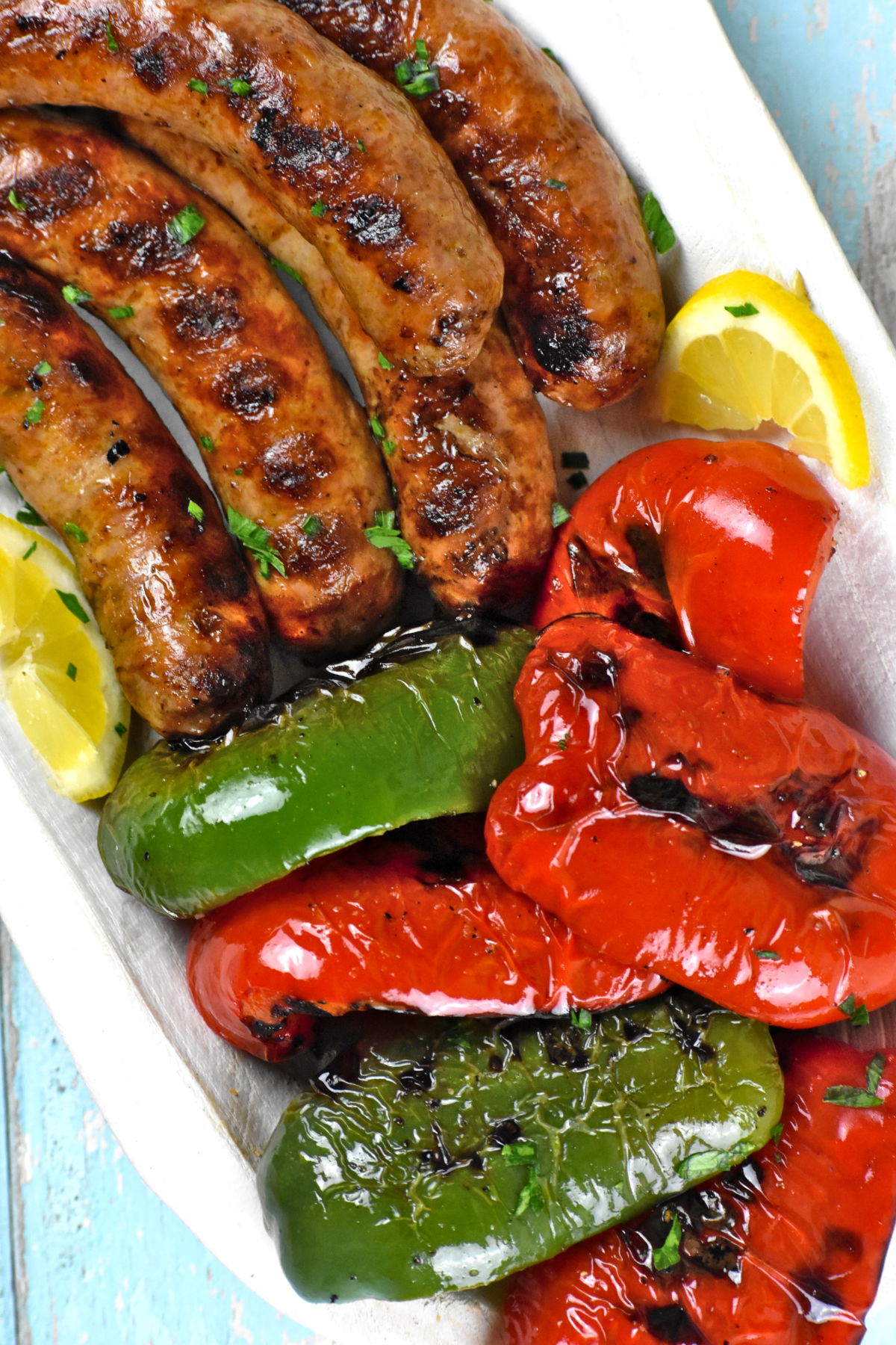 Grilled Italian Sausage and Peppers GypsyPlate