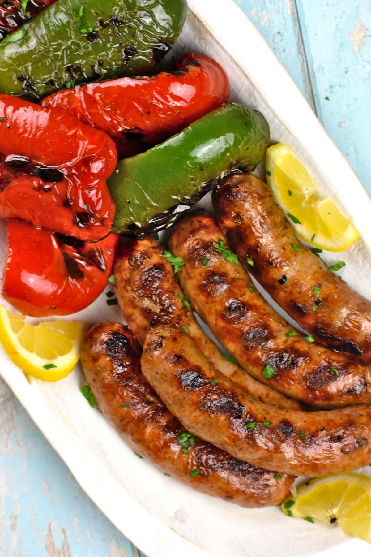 Grilled Italian Sausage and Peppers GypsyPlate