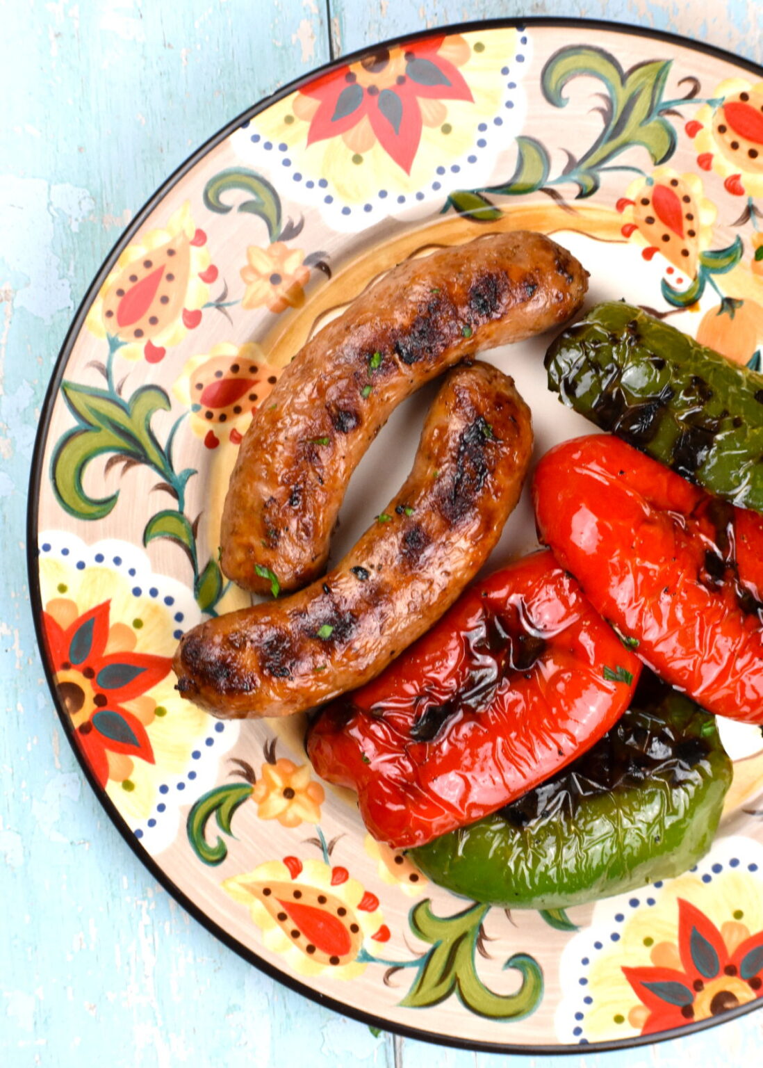 Grilled Italian Sausage and Peppers GypsyPlate