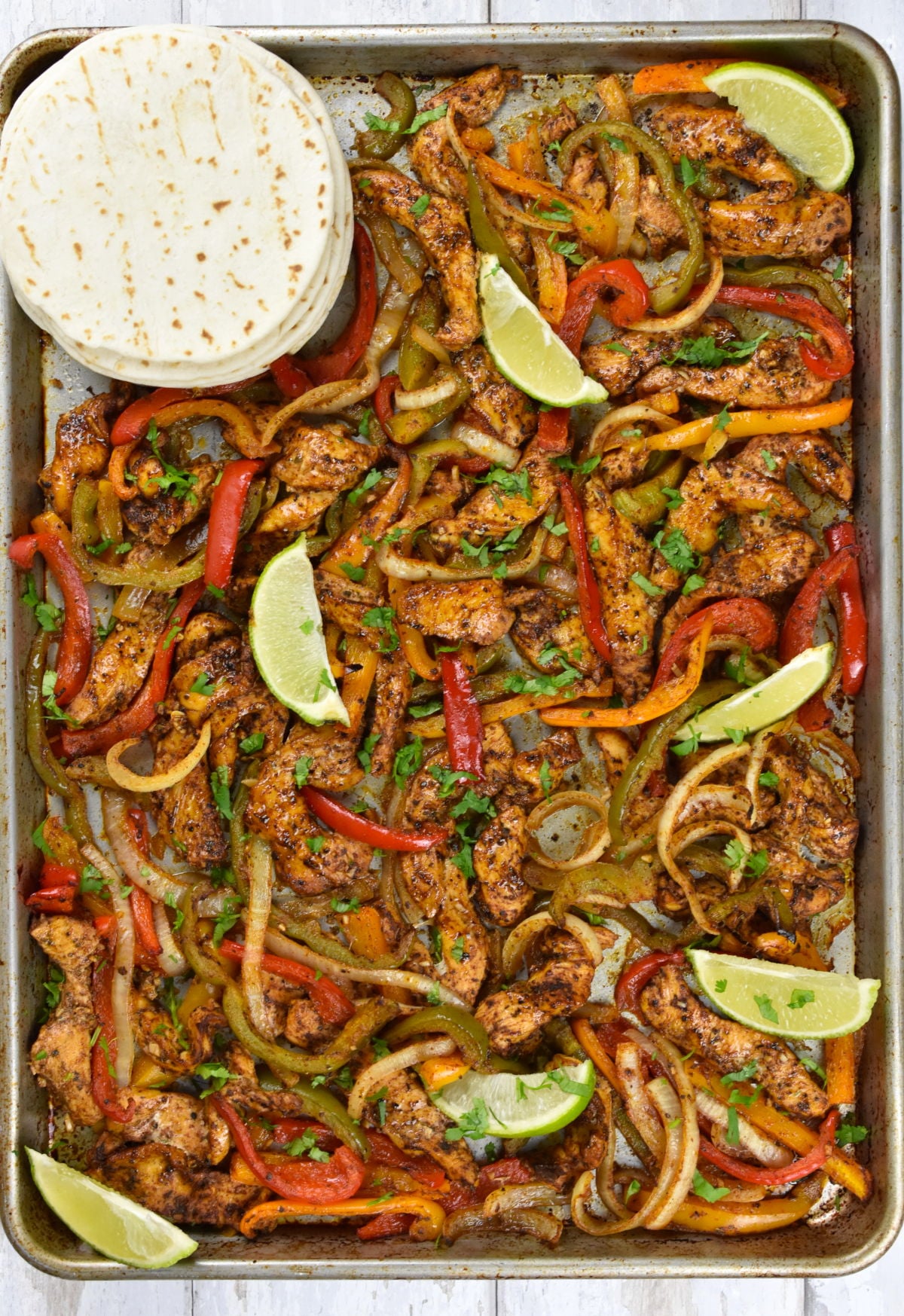 Sheet Pan Chicken Fajitas GypsyPlate