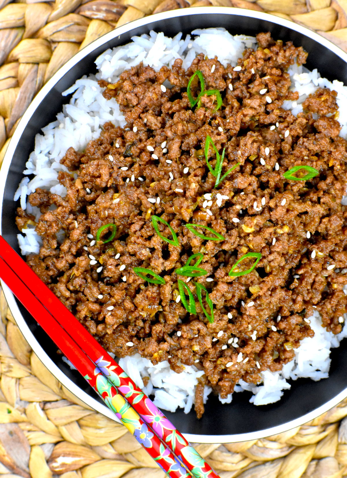 Ground Beef Bulgogi (Korean Ground Beef) GypsyPlate