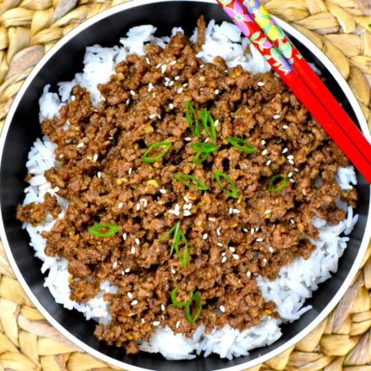 Ground Beef Bulgogi (Korean Ground Beef) GypsyPlate