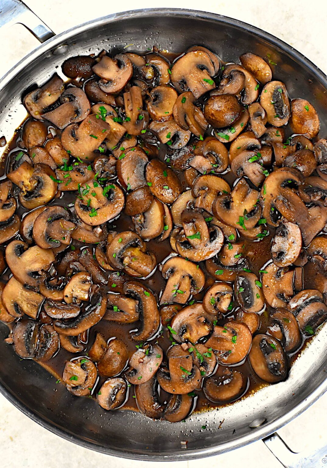 Red Wine Mushroom Sauce for Steak