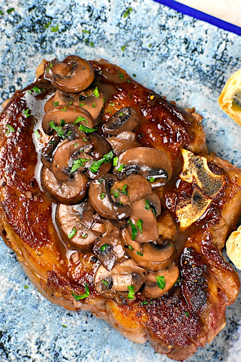 Red Wine Mushroom Sauce for Steak