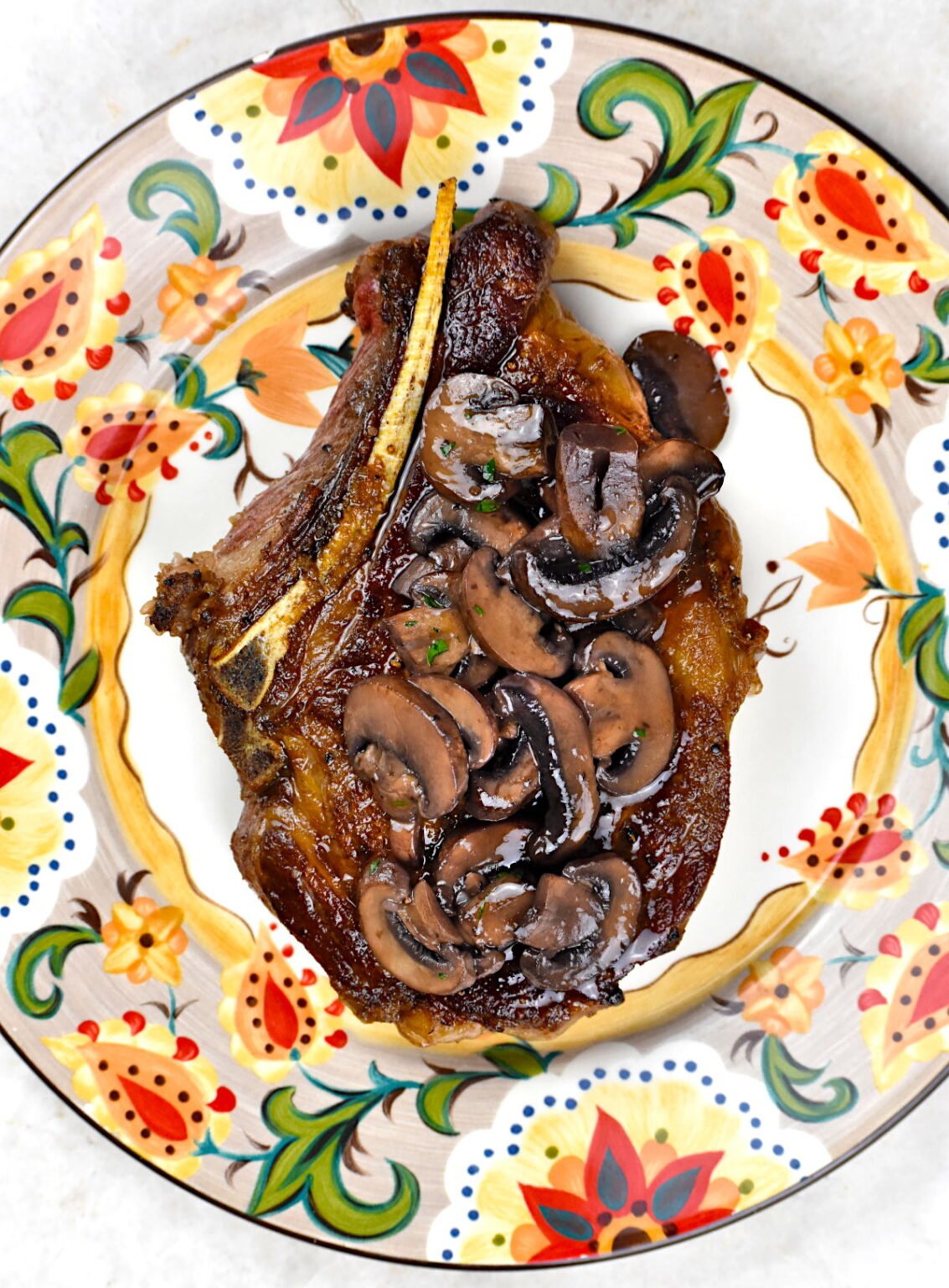 Red Wine Mushroom Sauce for Steak