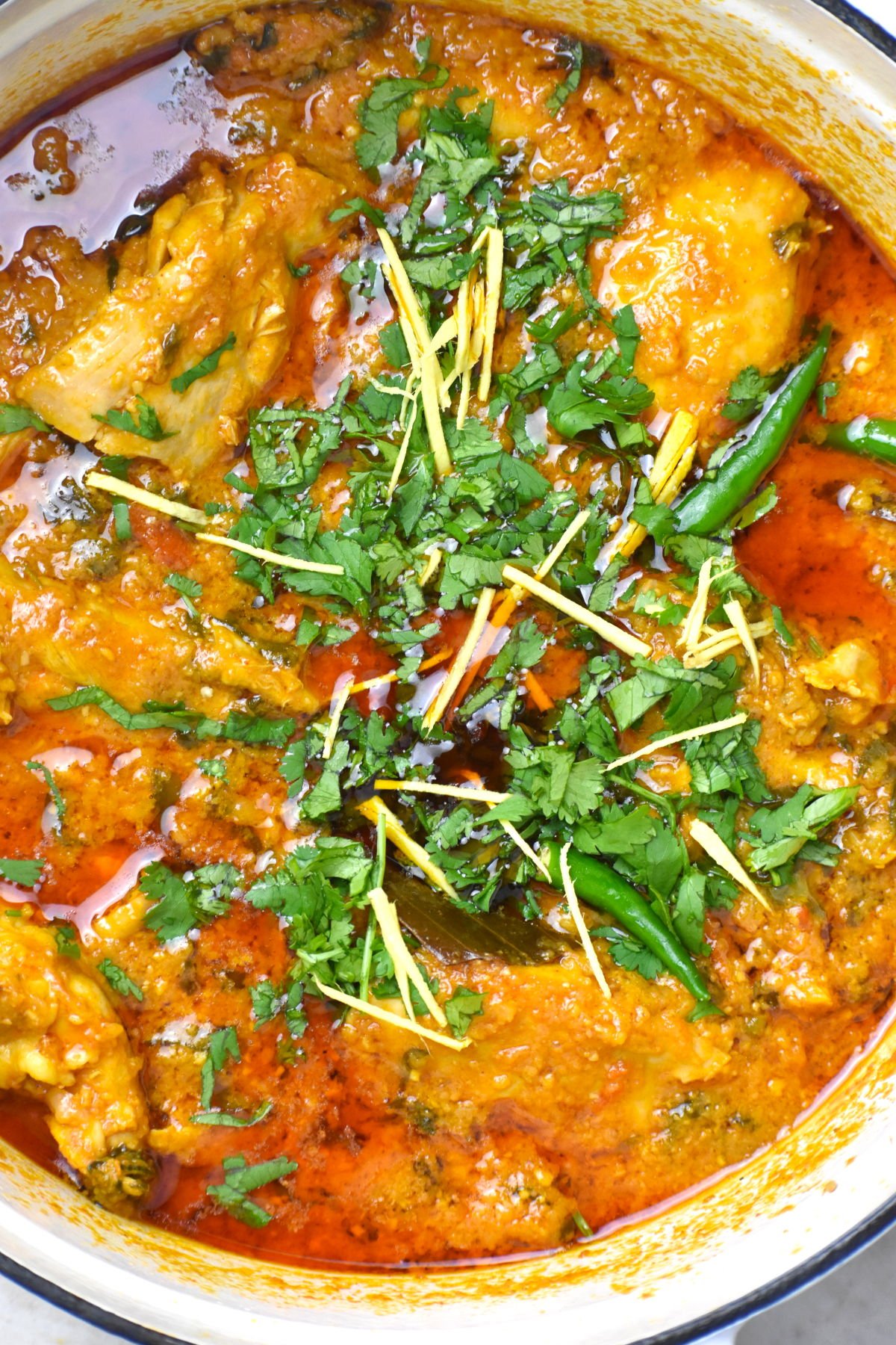 Methi Chicken (Murgh Methi Curry)